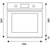 Превью картинка Электрический духовой шкаф Bertazzoni F6011MODVPTC #2